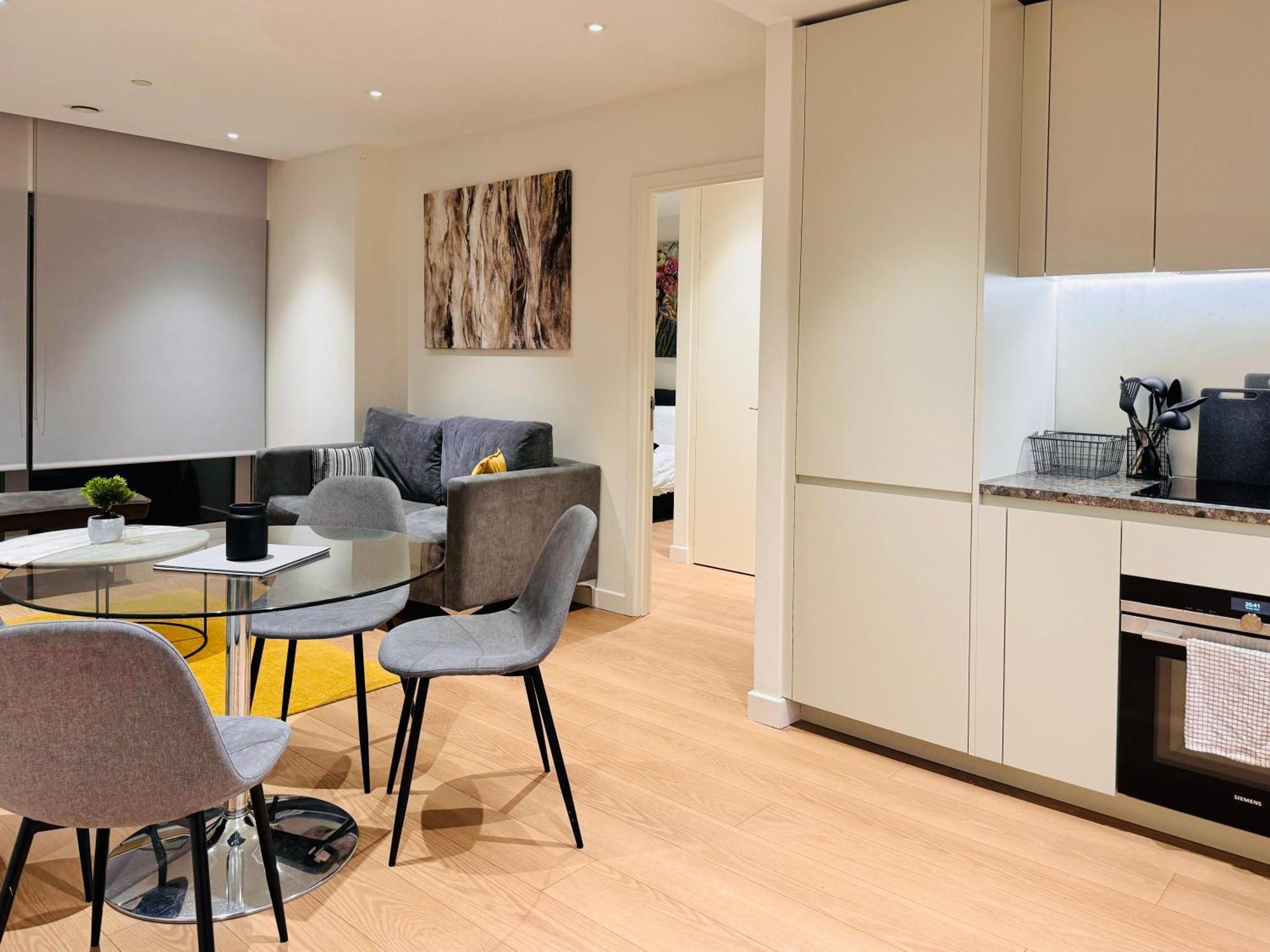 O2 Arena, 2Bedroom Apartment, North Greenwich , London 01 Chambre photo