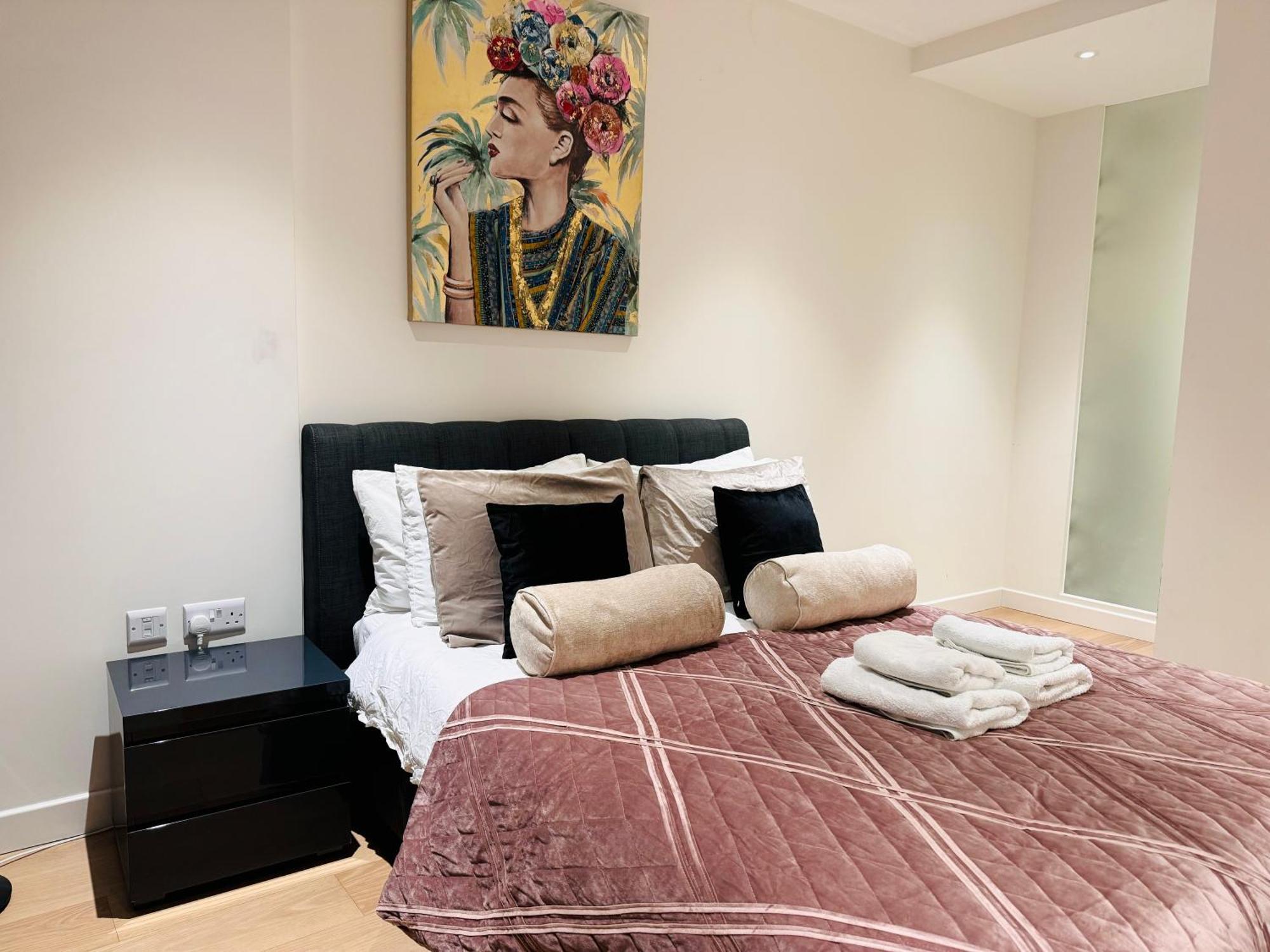 O2 Arena, 2Bedroom Apartment, North Greenwich , London 01 Chambre photo